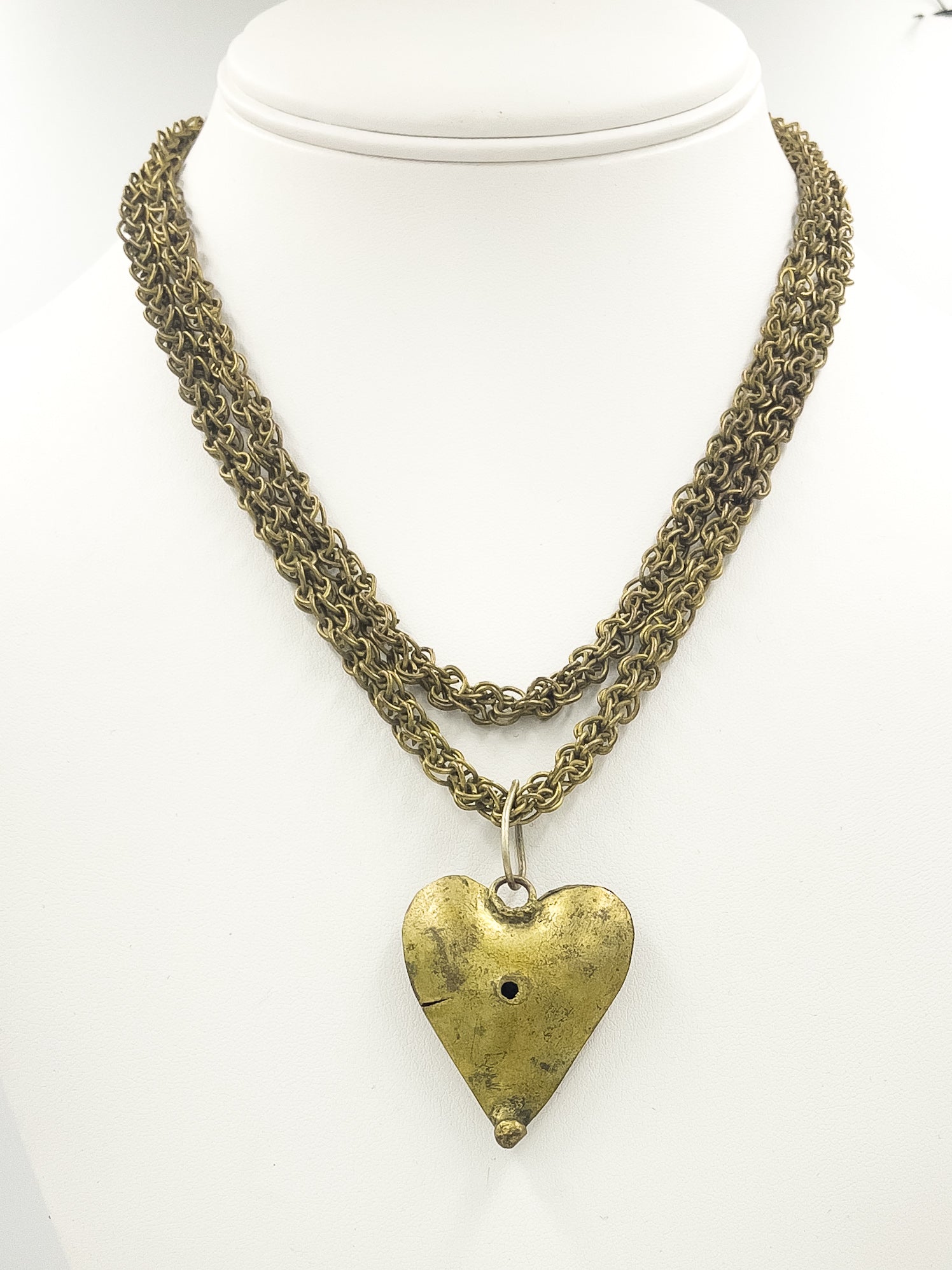 Rustic Heart Collection Rustic Heart Necklace - curated vintage collection – Holland | Billups