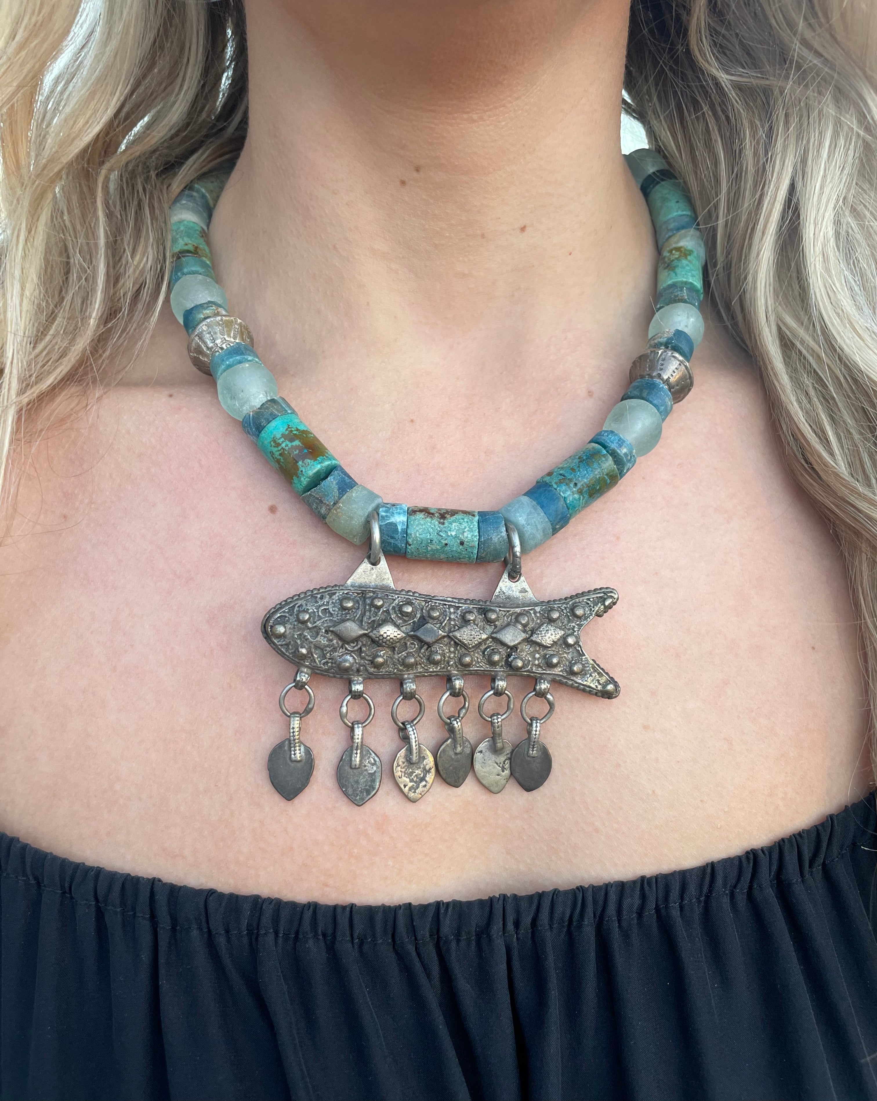 Deep Blue Sea Necklace