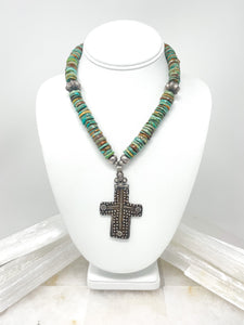 Antique Cross Necklace