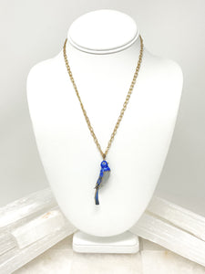 Little Blue Bird Necklace