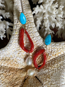 Corallo Drop Earrings