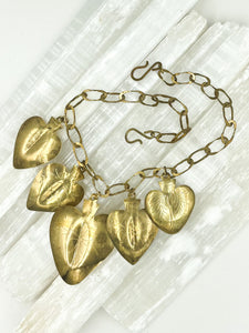 Milagros Heart Necklace